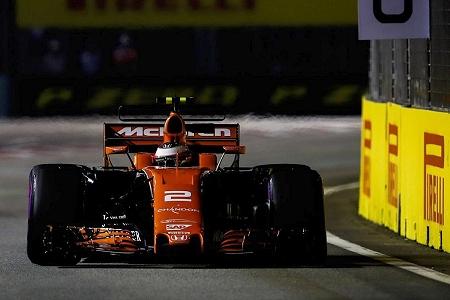 【P2レポート】フェラーリ予想外の苦戦　ホンダ勢は6番手7番手／F1シンガポールGP