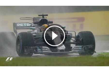 【動画】激しい雨となったフリー走行2回目ハイライト映像／F1日本GP