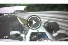 【動画】ボッタス、スプーン出口でコースアウトし赤旗に／F1日本GPフリー走行3回目