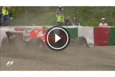 【動画】ライコネン、デグナーでクラッシュし赤旗に／F1日本GPフリー走行3回目