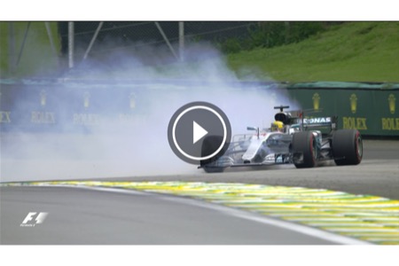 【動画】王者ハミルトン、まさかのクラッシュで最下位／F1ブラジルGP予選ハイライト映像