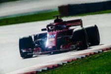 【F1テスト2・4日目午前タイム結果】フェラーリ最速、ハースとトロロッソ・ホンダが続く（高画質画像）
