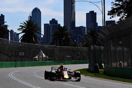 【FP2順位】F1オーストラリアGPフリー走行2回目の順位