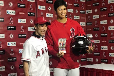 【動画】佐藤琢磨がメジャーで始球式　大谷翔平は本拠地デビュー戦で初回に初本塁打