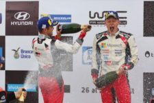 【WRC】優勝したトヨタのタナック「チームに感謝。クルマは急速に進化し自信を持って走れた」