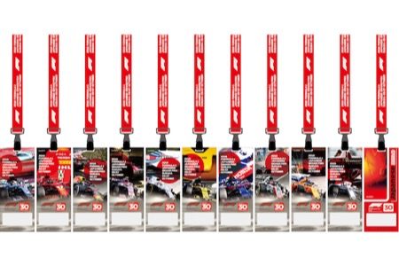 【F1日本GP】鈴鹿サーキット、30回記念大会はデザインが選べるプラスチック製チケットを期間限定発売