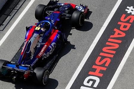 【FP1レポート】トロロッソ・ホンダがトップ10スタート　大幅改良のマクラーレンも順調／F1スペインGP