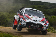 【WRC】トヨタのタナック「ジャンプしたらダメージを負って驚いている。厳しい状況」