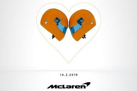 【マクラーレン】バレンタインデーに2019年型マシンを発表