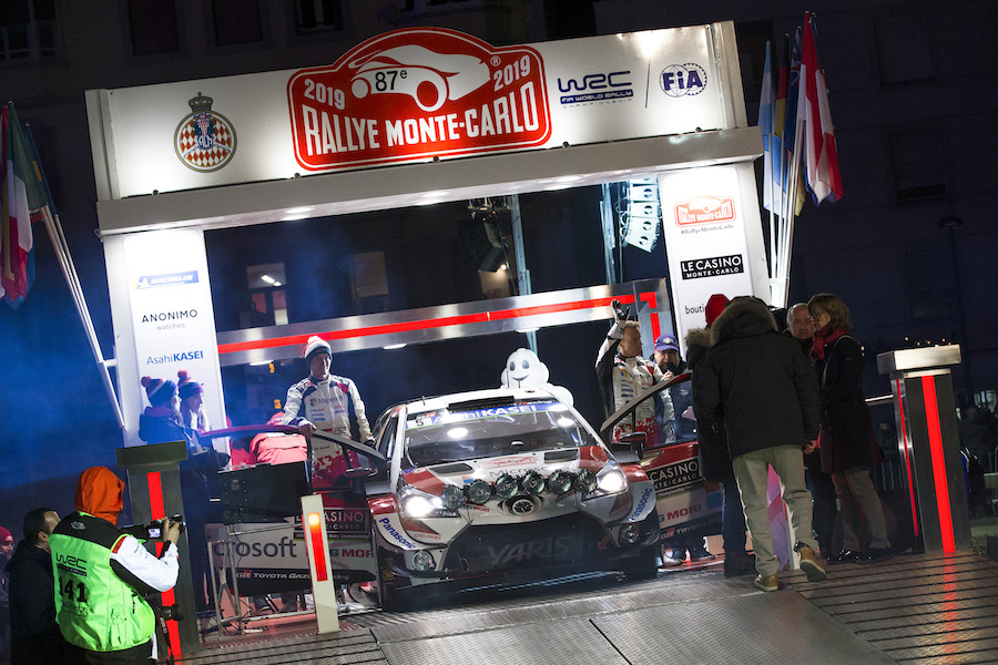【WRC順位表】トヨタ、タナックが首位に立ちラリー開幕戦の初日をリード