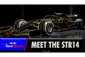 【動画：F1新車】トロロッソ・ホンダ、2019年型『STR14』を発表！