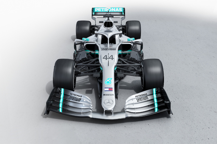 【画像：F1新車】メルセデス、2019年型『W10』発表　最強の座を守れるか？