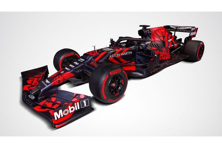 【画像：F1新車】斬新！レッドブル、2019年用の新車『RB15』発表！ホンダと1年目、勝利を狙う