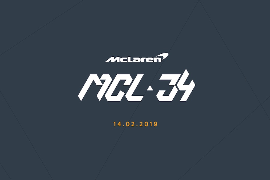 【F1ライブ中継】マクラーレン、2019年の新車『MCL34』発表会を生中継