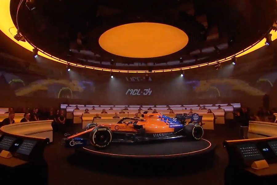 【画像：F1新車】復活を目指すマクラーレン、2019年型『MCL34』発表！オレンジとブルー！