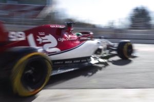 【F1テスト2・1日目午前タイム＆タイヤ】アルファロメオ、レッドブル、フェラーリが18秒台