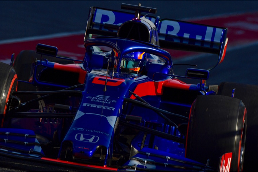 【F1テスト2・3日目】トロロッソ・ホンダ「アルボンの予選テストは期待通り。チームの課題はタイヤ」