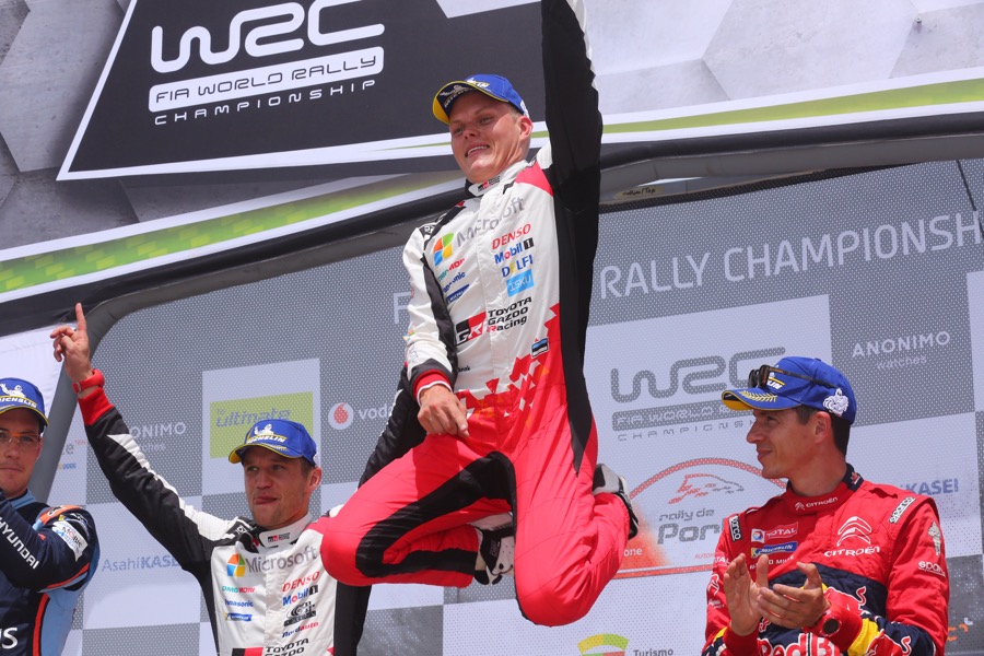 【WRC】トヨタのタナックがラリー・ポルトガル初優勝！今シーズン3勝目！「最も苦労した勝利」