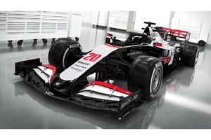 【F1新車】ハースF1が一番乗りで新カラーリングを発表　ハースらしいカラーリングへ