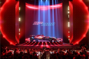 【F1新車発表】フェラーリ、F1で1000レース目を祝う『SF1000』を発表