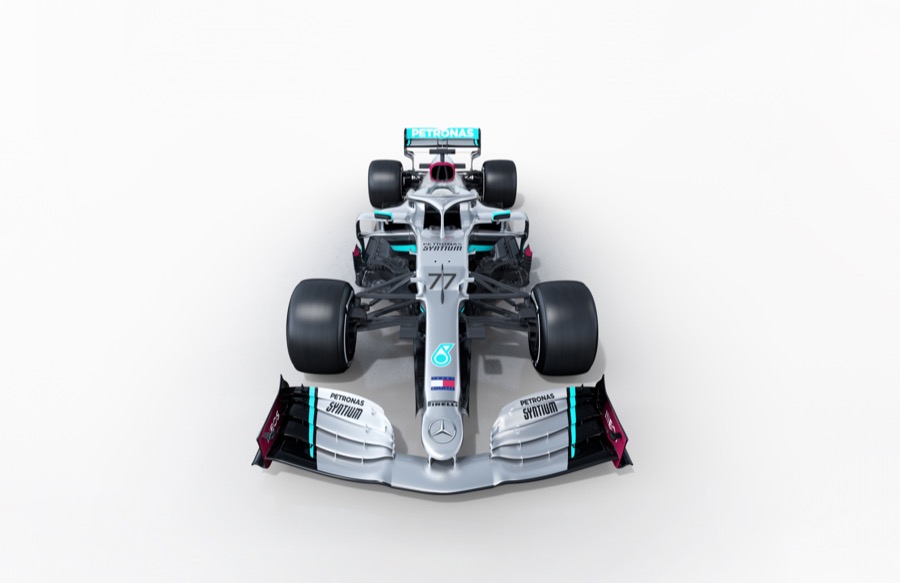 【F1新車発表】メルセデスAMG、2020年の新F1マシン『W11』を正式発表！