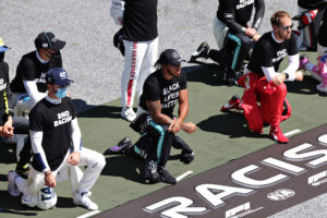 【F1オーストリアGP】5人のドライバーが人種差別に対する抗議に同意せず