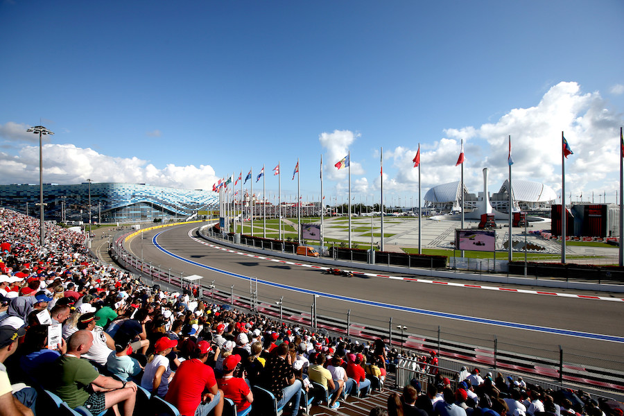 今季初の“観客”を入れたグランプリは9月に開催予定のF1ロシアGP
