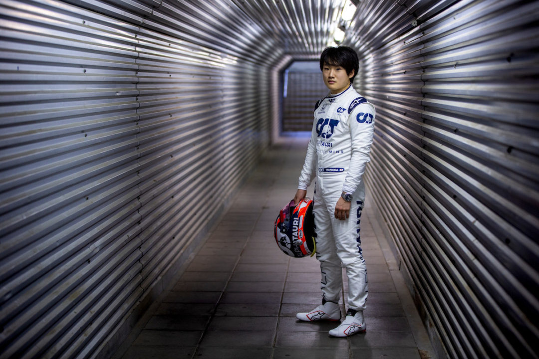 【アルファタウリ・ホンダ】角田裕毅「2020年型マシンに乗るのを本当に待ち遠しく感じています」F1ヤングドライバーテストに参加決定