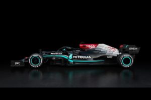 【画像：F1新車】王者メルセデス、2021年の新車『W12』発表！