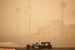【F1テスト】角田裕毅が公式テストデビュー「AT02を駆るのは最高でした」トラブルは調査中
