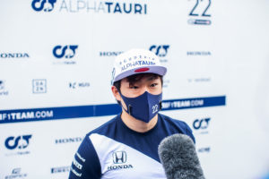 【アルファタウリ・ホンダ】角田裕毅「引き続き好調。ミスをせず目的を果たせた」／F1オーストリアGP初日