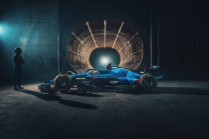 【動画：F1新車発表会】ウィリアムズ『FW44』の新カラーリングを発表！
