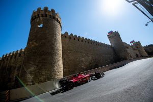 フェラーリF1のルクレール「レースペース、クルマのフィーリング、タイヤも良い」初日はチームとしてうまく機能