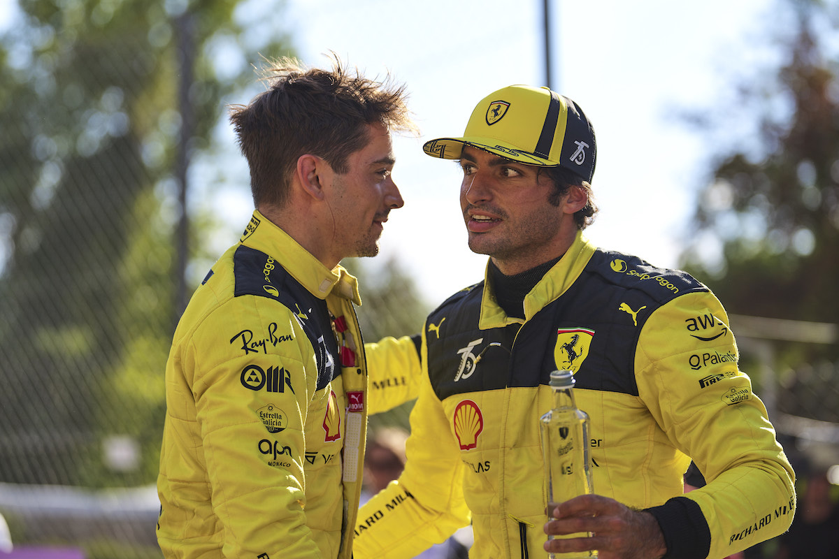 サインツ「予選は好調だったけど最後はトウを得られなかった」ルクレールとフェラーリを祝福