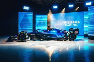 【F1新車発表：動画】ウィリアムズ、Gulfロゴの入った2023年型の新車『FW45』を発表！