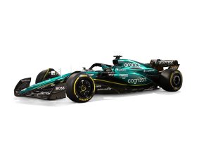 【F1画像ギャラリー】アストンマーティン、2023年型の新F1マシン『AMR23』