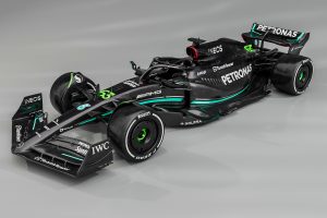 【F1新車：動画】メルセデス、2023年型の新車『F1 W14』発表！色はマットブラック！