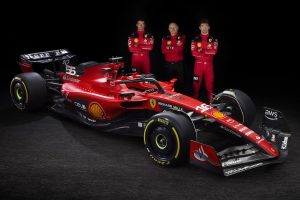 【F1画像ギャラリー】フェラーリ、2023年型の新F1マシン『SF-23』