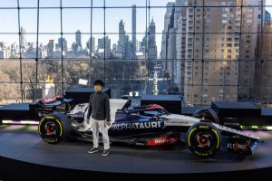 【アルファタウリF1】F1参戦3年目の角田裕毅「新車と新作コレクションを試すのが待ち遠しい」
