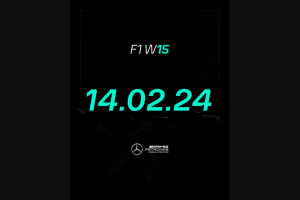 【F1新車発表日】メルセデス、2024年モデルの新車「W15」を2月14日に発表